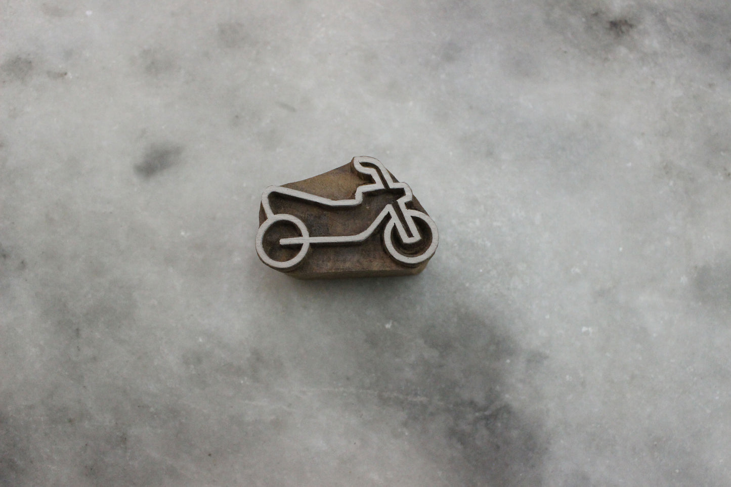 Bike Stamp Hand Carved Wood Block Stamp Vehicle Fabric Stamp Hand Carved Textile Printing Block For Printing Indian Soap Stamp Traditional Wooden Printing Block