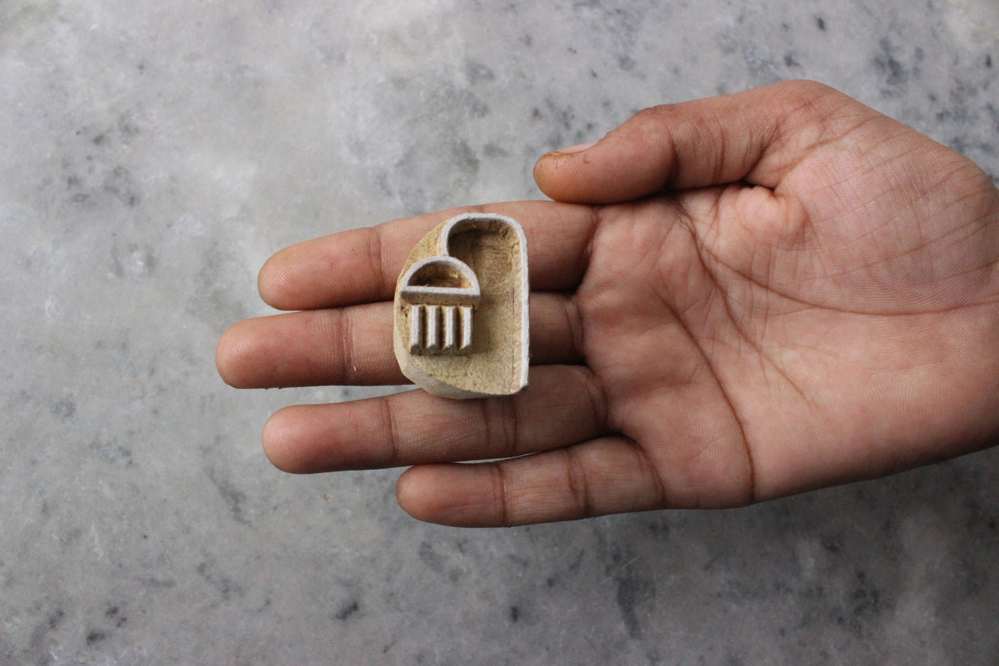 Shower Block Print Stamp Hand Carved Wood Block Stamp Bath Block Print Stamp Hand Carved Textile Block For Printing Sprinkler Soap Making Stamp Traditional Wooden Block