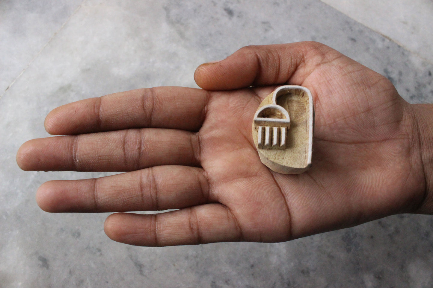 Shower Block Print Stamp Hand Carved Wood Block Stamp Bath Block Print Stamp Hand Carved Textile Block For Printing Sprinkler Soap Making Stamp Traditional Wooden Block