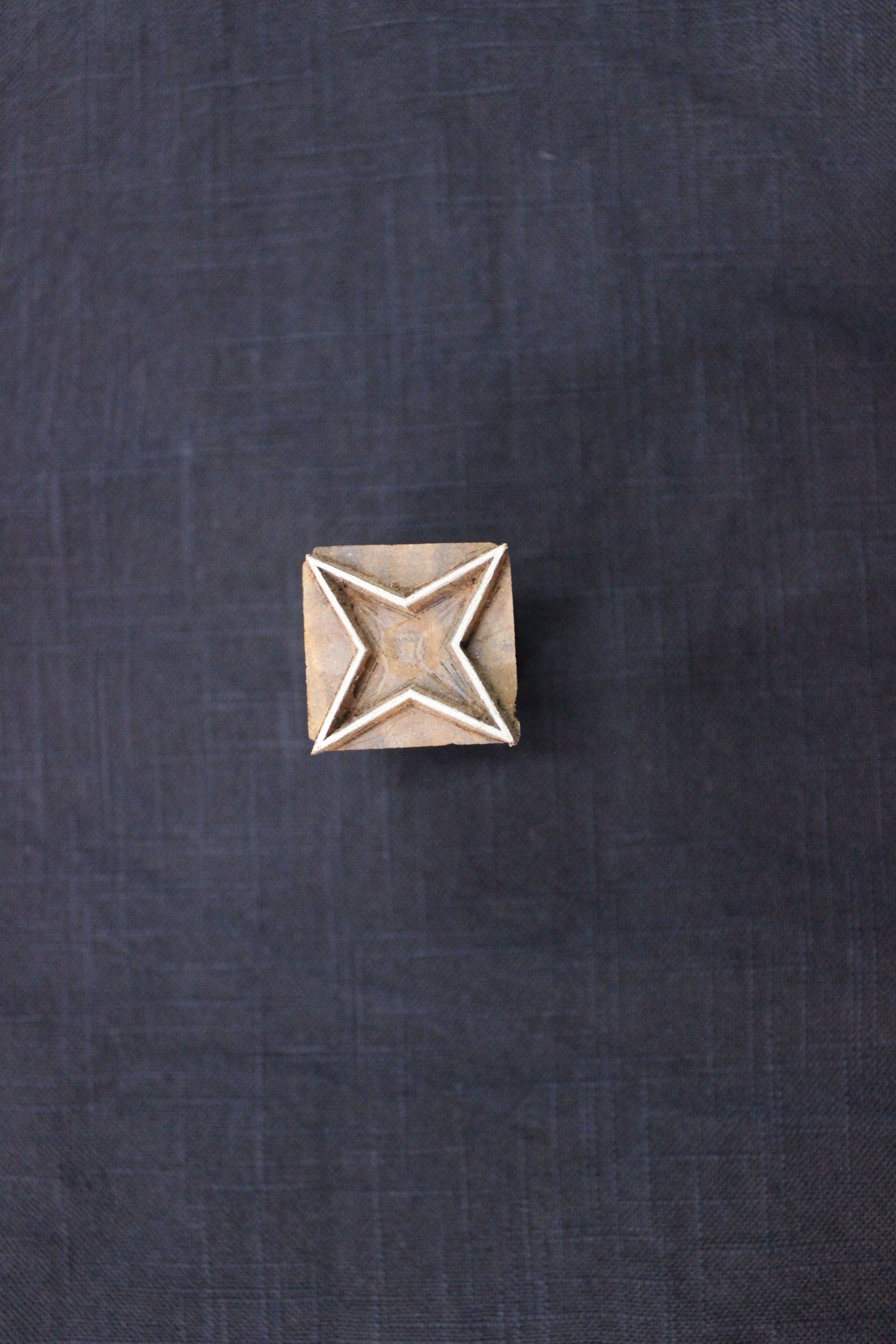 Star Wood Block Stamp Hand Carved Fabric Stamp Handmade Fabric Stamp Hand Carved Textile Printing Block For Printing Hand Carved Soap Stamp Traditional Textile Block