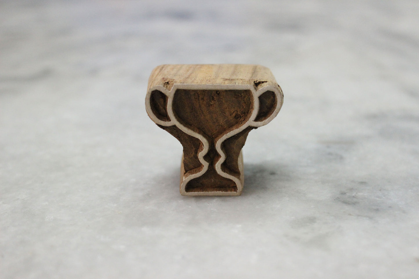 Trophy Block Print Stamp Carve Block Fabric Stamp Champion Wood Block Stamp Indian Textile Printing Block For Printing Celebration Soap Stamp Traditional Wooden Block