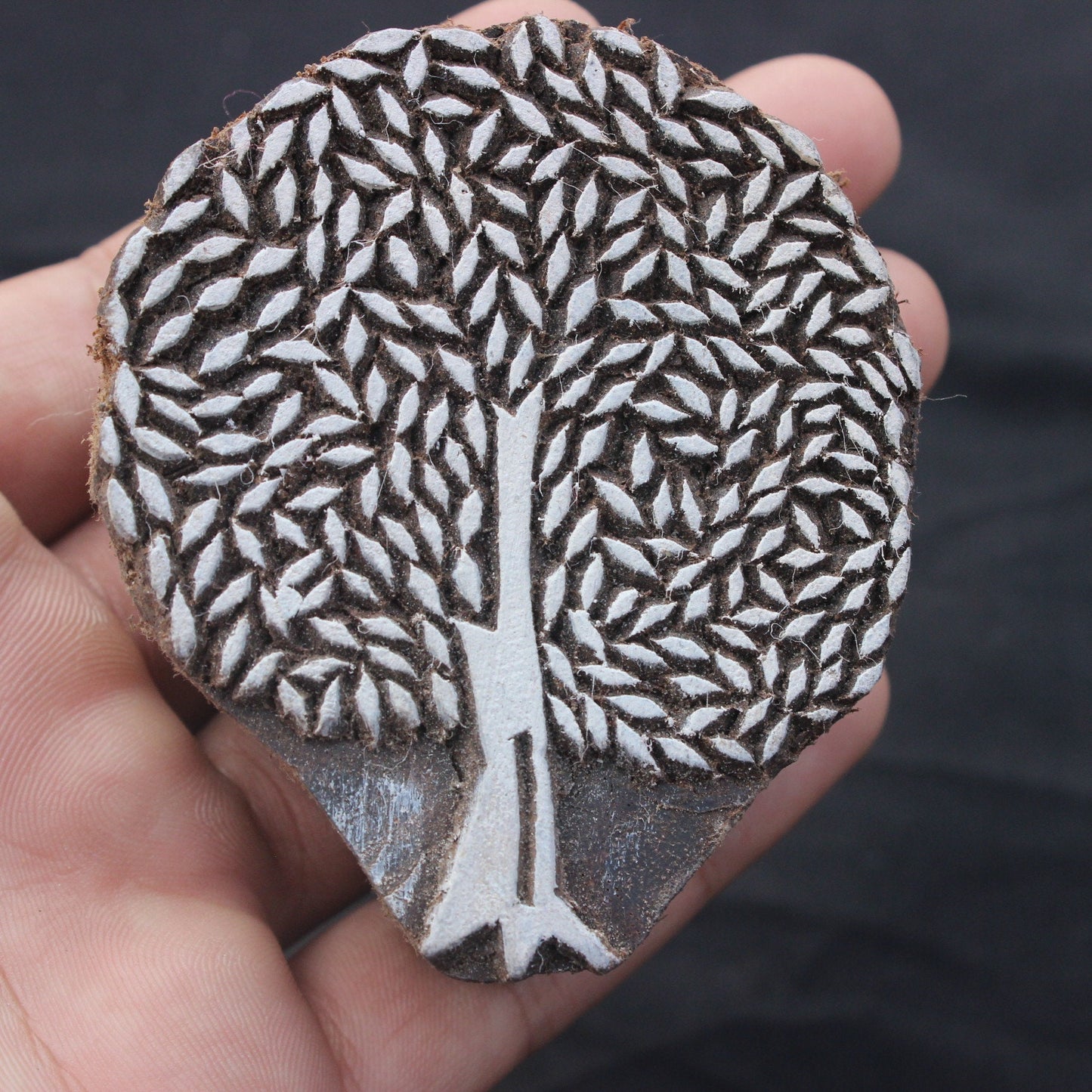 Hand Carve Soap Stamp Tree Of Life Wood Block Print Stamp Tree Print Stamp Indian Block Print Stamp For Printing Carve Wooden Block Stamp