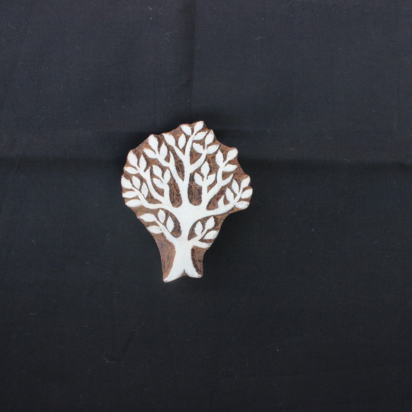 Tree Fabric Block Print Stamp Hand Carved Stamp Indian Wooden Stamp Tree Of Life Wood Block Stamp For Printing Hand Carve Soap Making Stamp