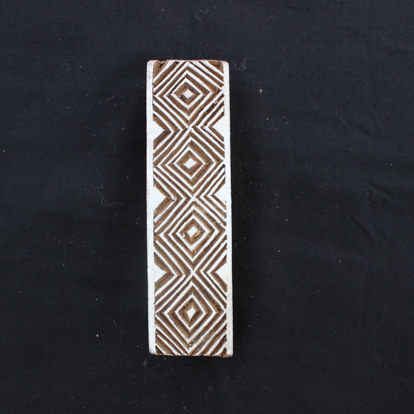 Geometric Border Fabric Stamp Zig Zag Border Block Print Stamp Indian Wood Block Stamp Indian Wooden Stamp For Printing Chevron Soap Stamp