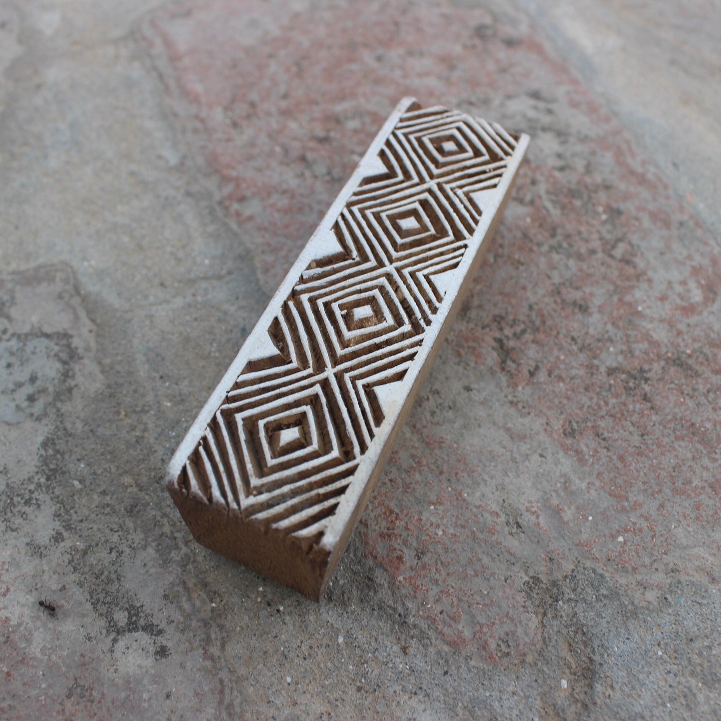 Geometric Border Fabric Stamp Zig Zag Border Block Print Stamp Indian Wood Block Stamp Indian Wooden Stamp For Printing Chevron Soap Stamp