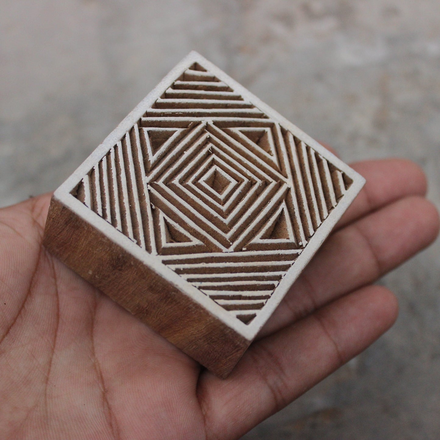 Carve Wooden Stamp Carve Block Wood Block Stamp For Printing Celtic Stamp Square Fabric Stamp Geometric Soap Stamp Traditional Wooden Block