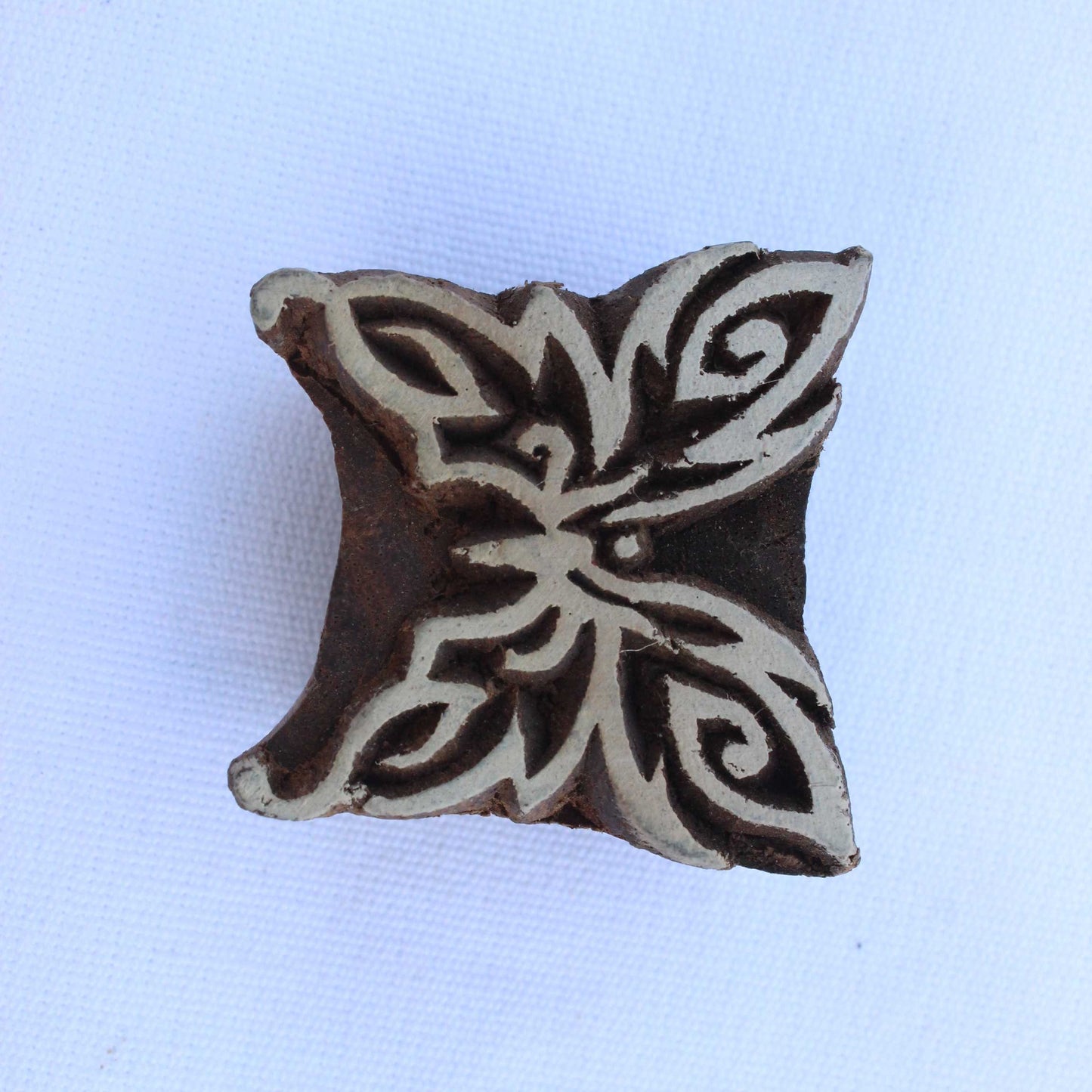 Butterfly Fabric Block Print Stamp Carve Wooden Stamp Celtic Block Print Stamp Hand Carved Wood Block Stamp For Printing Kids Soap Stamp