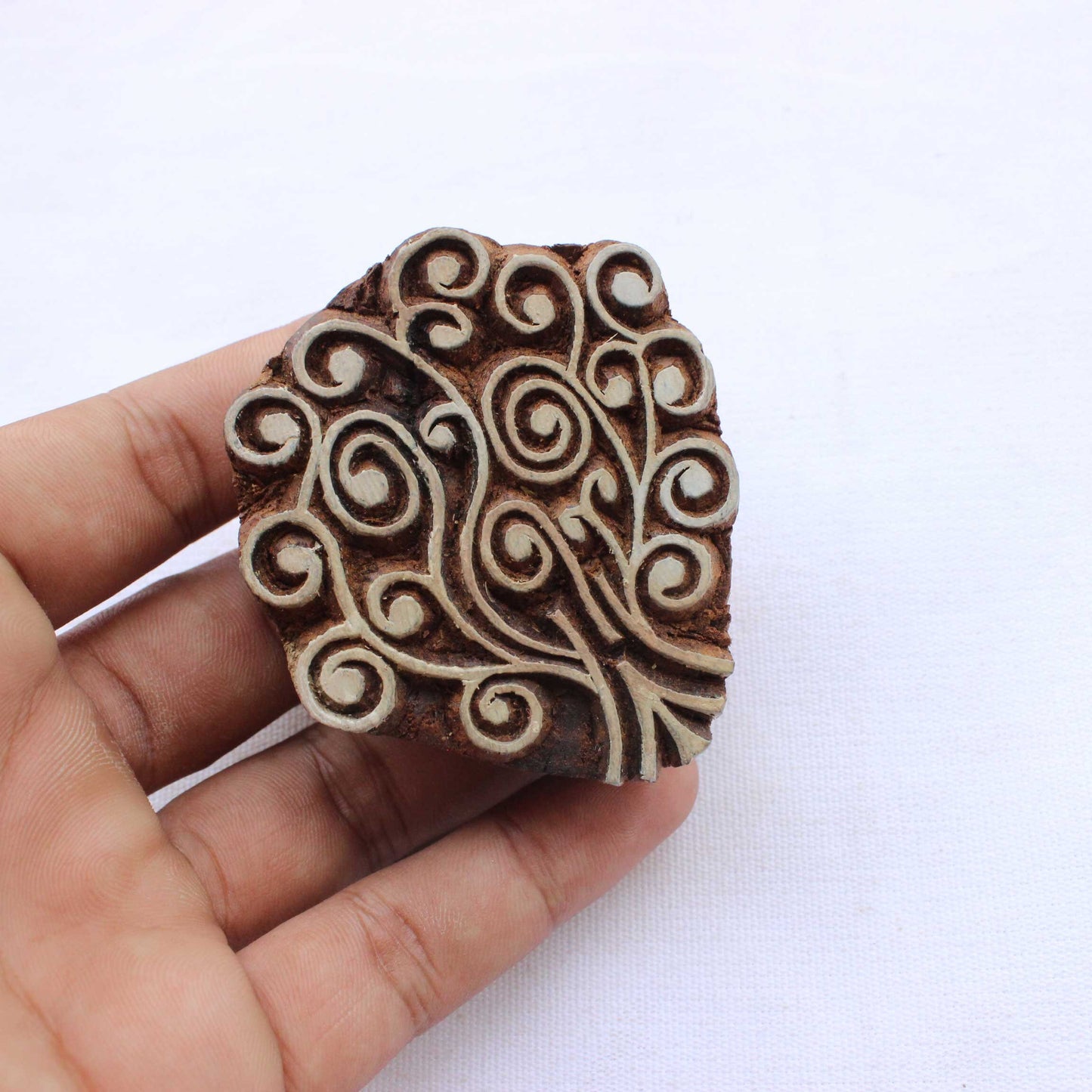 Tree Wood Block Stamp Celtic Fabric Stamp Hand Carved Stamp Indian Textile Printing Block For Printing Tree Of Life Soap Stamp Bohemian