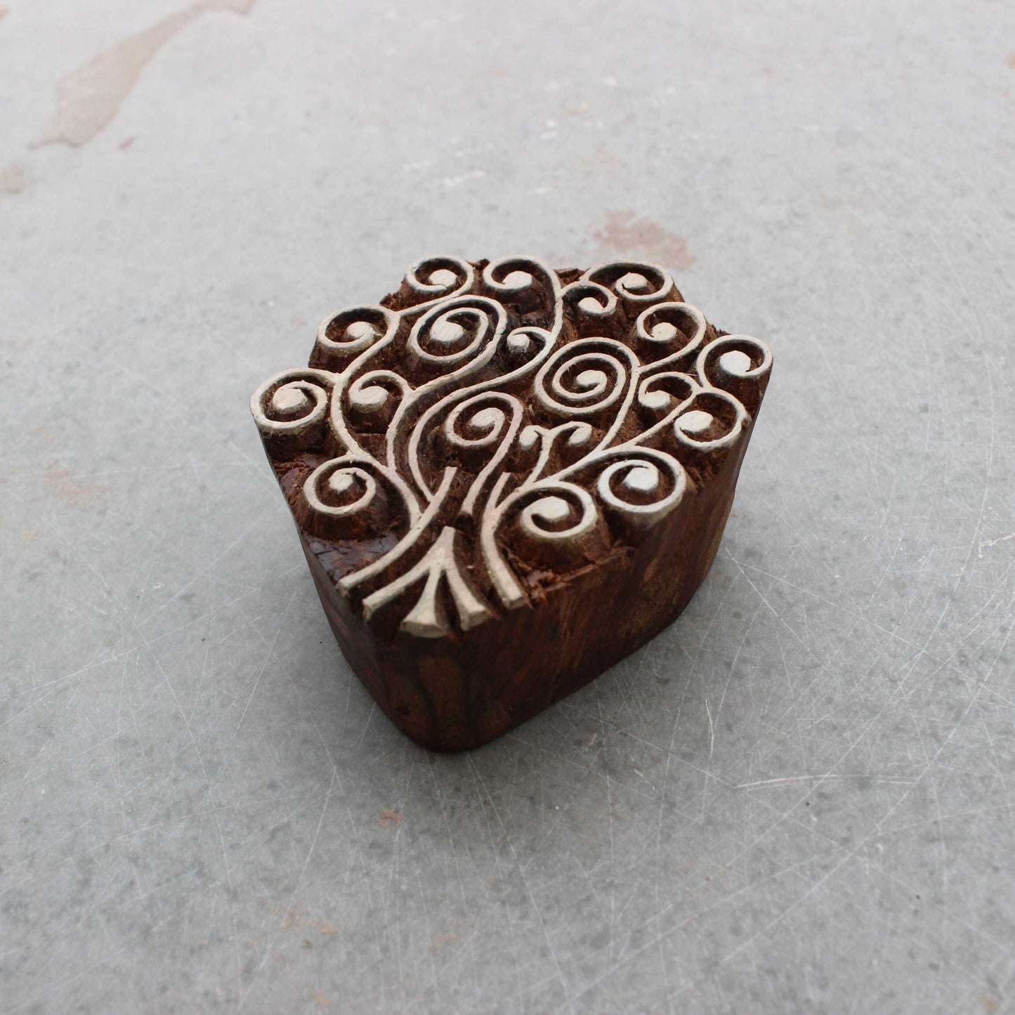 Tree Wood Block Stamp Celtic Fabric Stamp Hand Carved Stamp Indian Textile Printing Block For Printing Tree Of Life Soap Stamp Bohemian