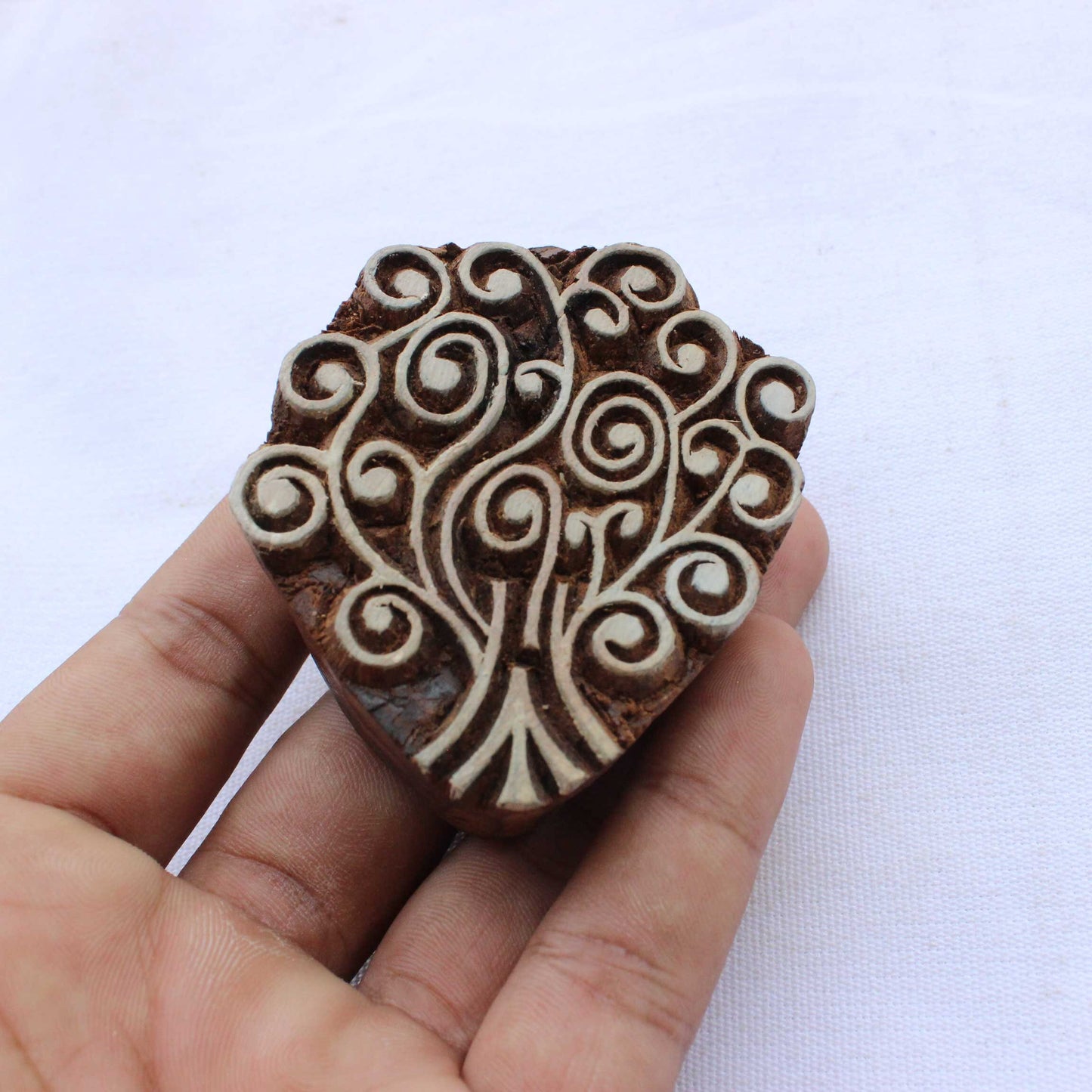 Tree Wood Block Stamp Celtic Fabric Stamp Hand Carved Stamp Indian Textile Printing Block For Printing Tree Of Life Soap Stamp Bohemian