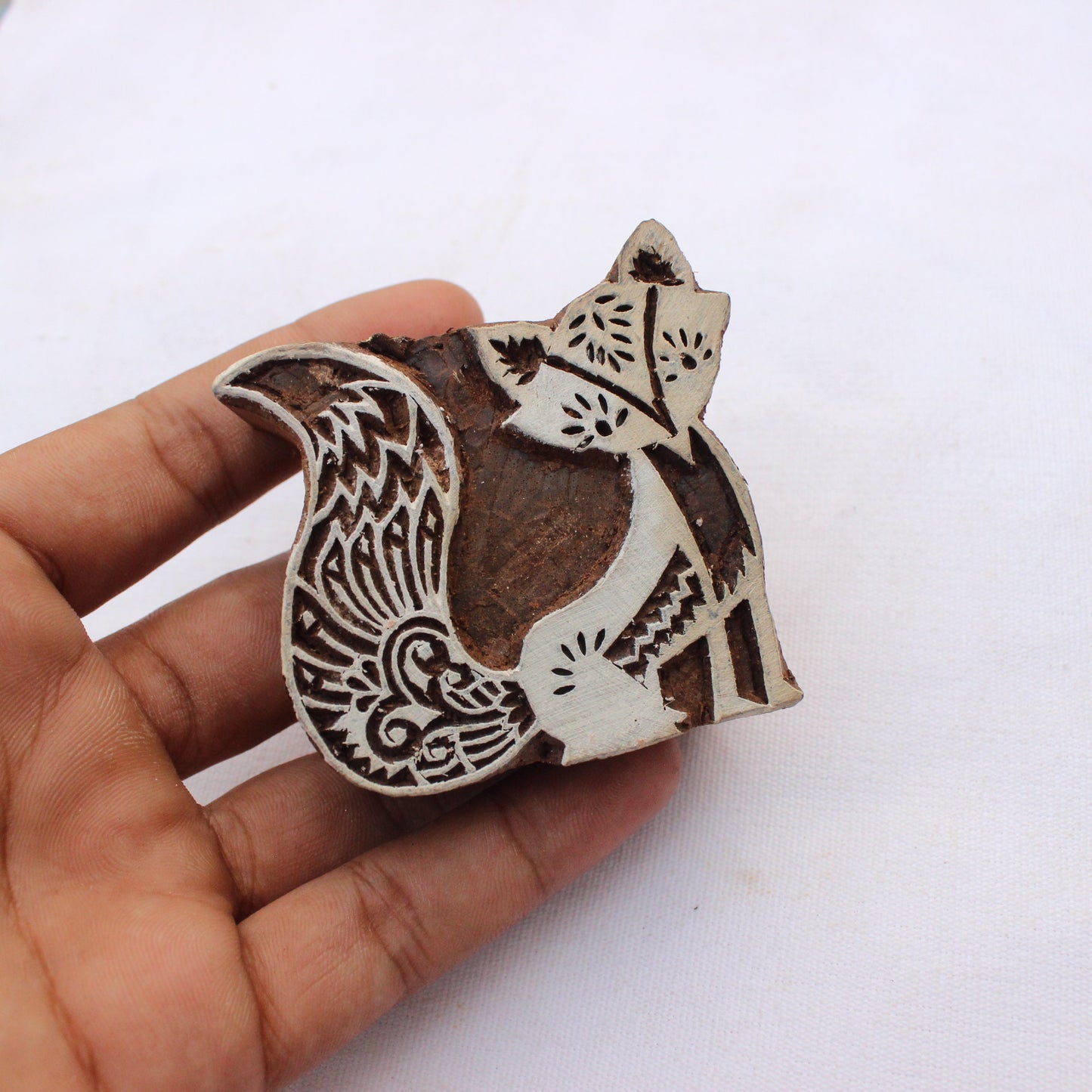 Cat Stamp Indian Fabric Stamp Kitty Block Print Stamp Carve Textile Printing Block For Printing Kids Craft Soap Stamp Card Making Wooden