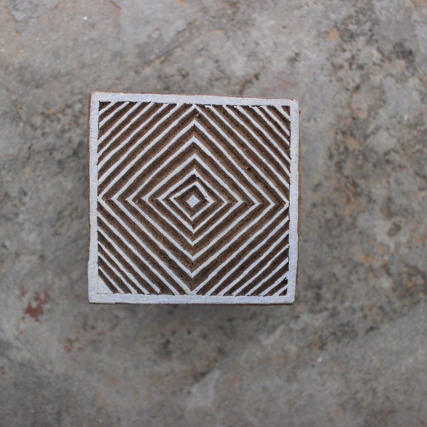 Geometric Block Print Stamp Square Block Print Stamp Indian Wood Block Stamp Carve Textile Printing Block For Printing Celtic Soap Stamp