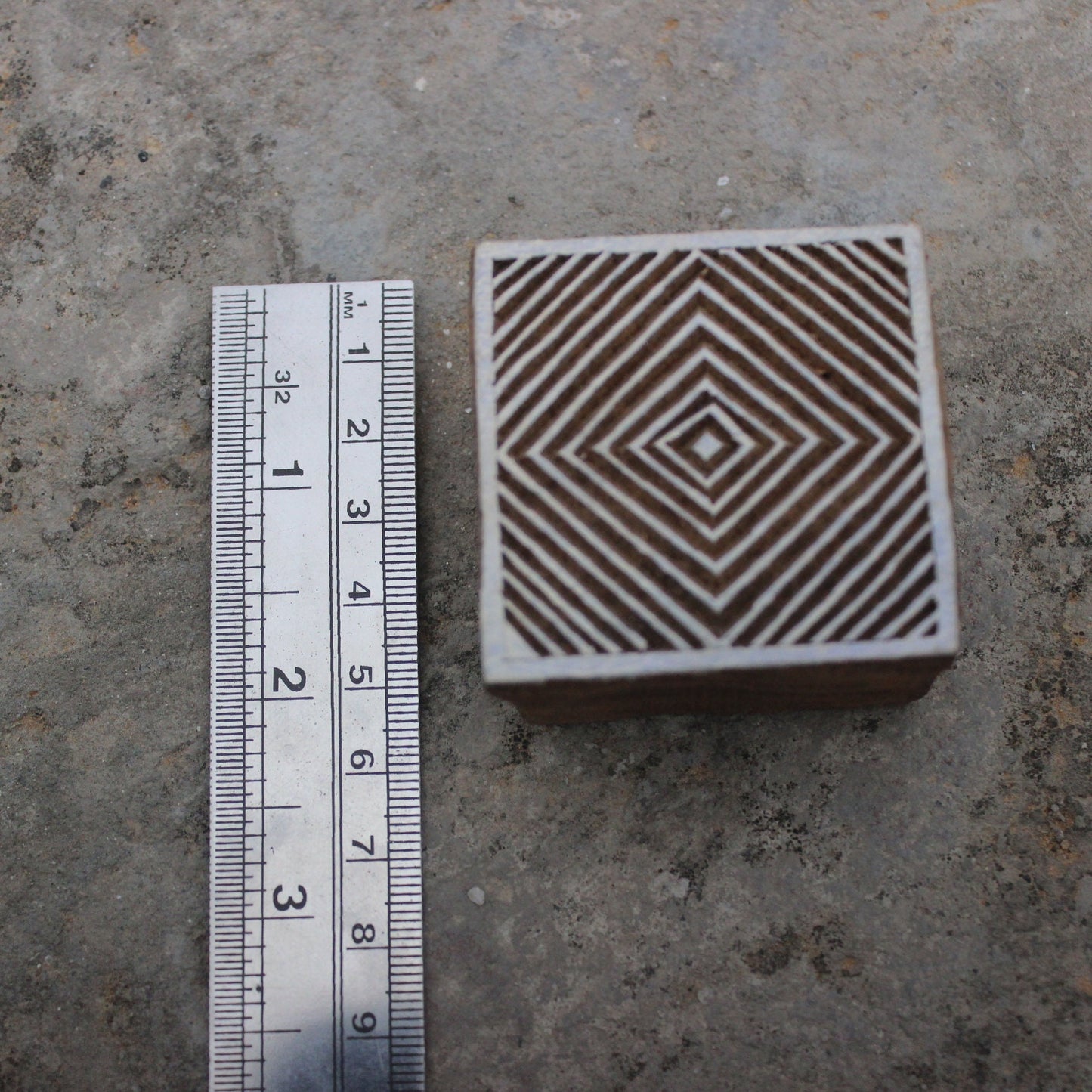 Geometric Block Print Stamp Square Block Print Stamp Indian Wood Block Stamp Carve Textile Printing Block For Printing Celtic Soap Stamp