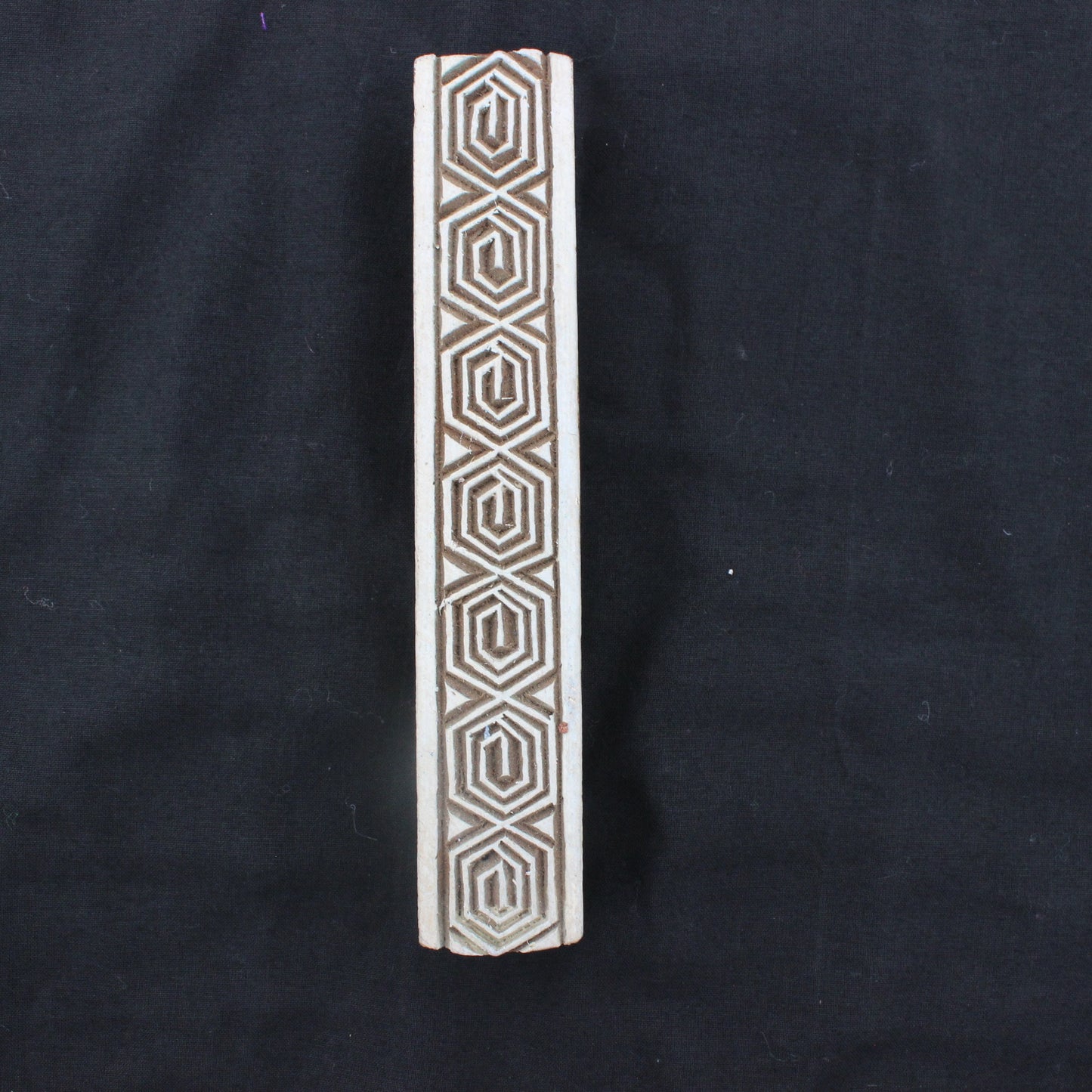 Celtic Border Fabric Stamp Hand Carved Stamp Geometric Stamp Indian Textile Printing Block For Printing Ethnic Soap Stamp Celtic Textile