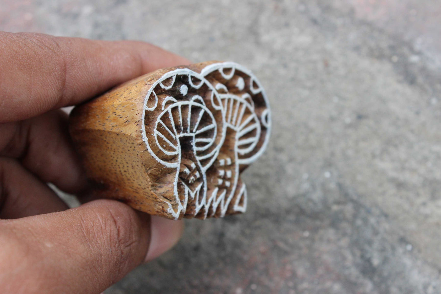 Mushroom Block Print Stamp Carve Wooden Block Print Stamp Carve Wood Block Print Stamp Kids Block Print Stamp For Printing Hippie Soap Stamp