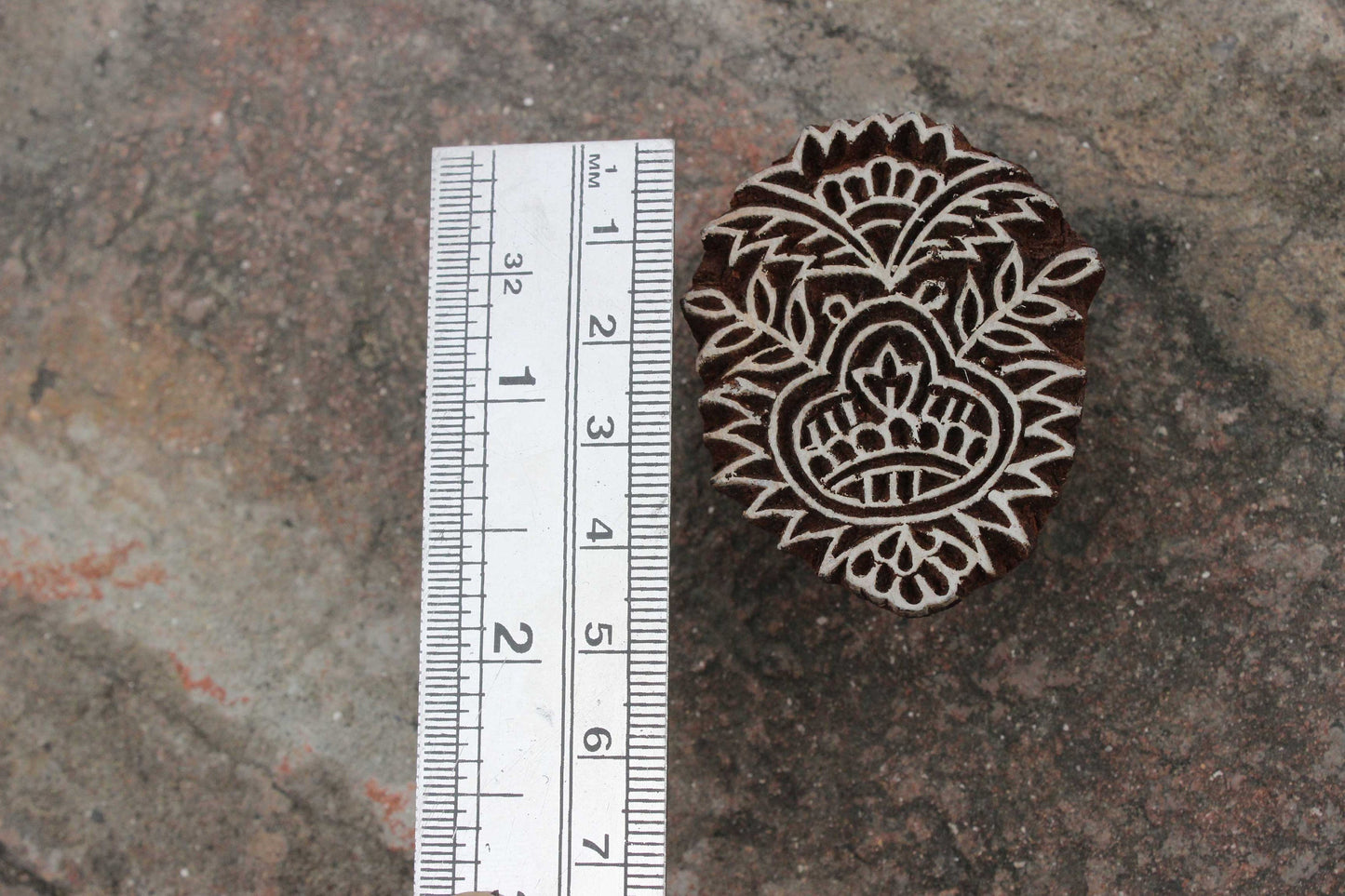 Bouquet Block Print Stamp Floral Block Print Stamp Flower Soap Making Stamp Carve Textile Block For Printing Carve Block Print Stamp