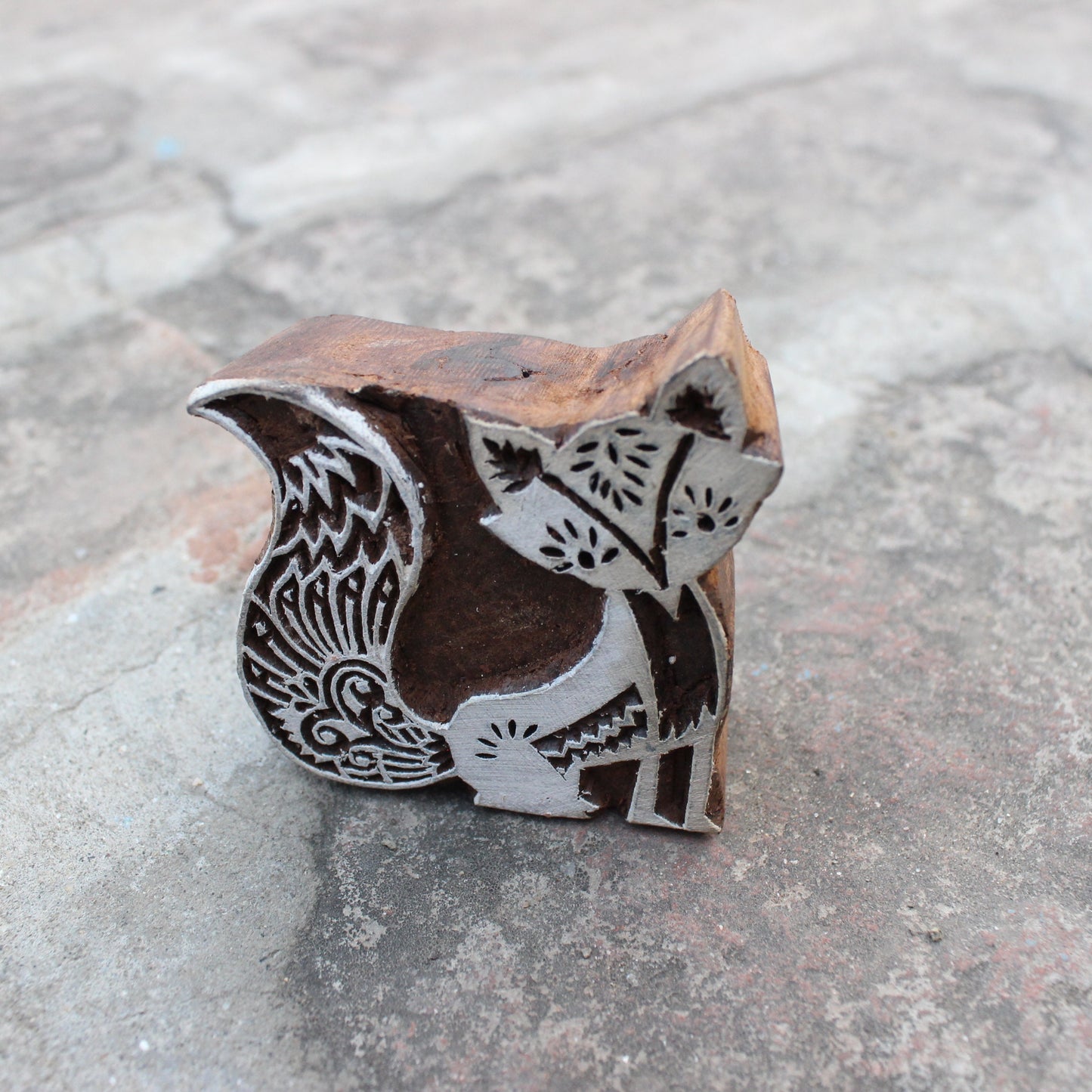 Cat Stamp Indian Fabric Stamp Kitty Block Print Stamp Carve Textile Printing Block For Printing Kids Craft Soap Stamp Card Making Wooden