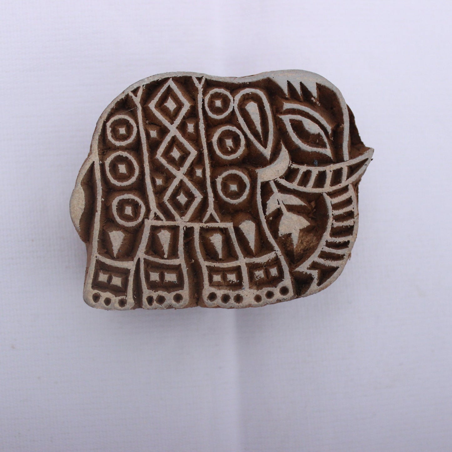 Elephant Stamp Ethnic Wood Block Stamp Hand Carved Wood Block Stamp Hand Carved Textile Block For Printing Animal Soap Stamp Wedding Textile