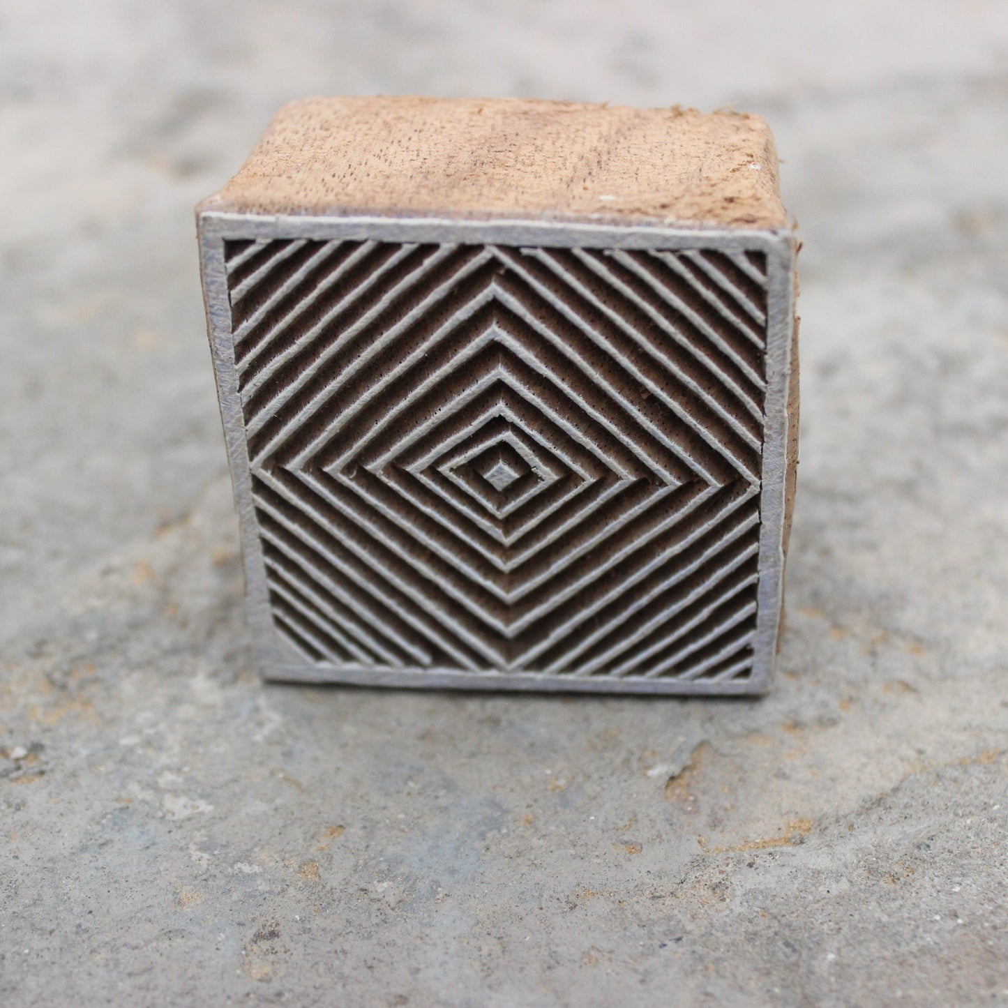 Geometric Block Print Stamp Square Block Print Stamp Indian Wood Block Stamp Carve Textile Printing Block For Printing Celtic Soap Stamp