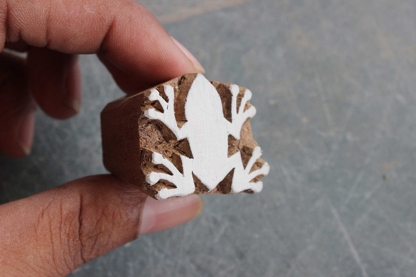 Easter Egg Block Print Stamp Indian Fabric Block Stamp Egg Wood Block Stamp Indian Textile Printing Block For Printing Festival Soap Stamp