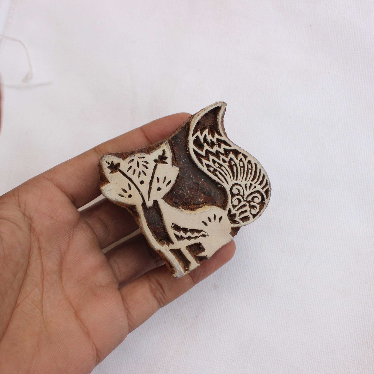 Cat Wood Block Stamp Kitten Block Print Stamp Carve Block Fabric Stamp Indian Textile Block For Printing Kitty Soap Making Stamp Animal