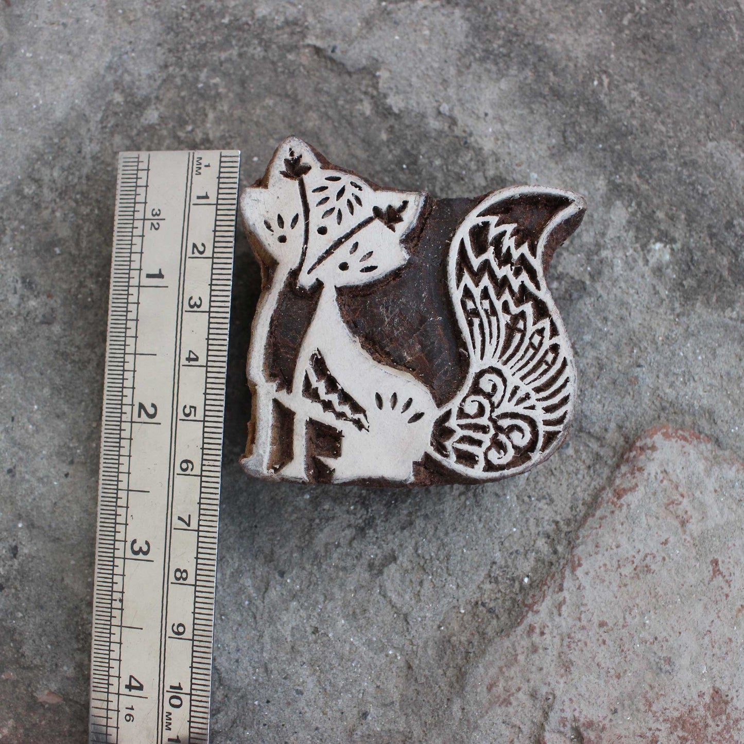 Cat Wood Block Stamp Kitten Block Print Stamp Carve Block Fabric Stamp Indian Textile Block For Printing Kitty Soap Making Stamp Animal