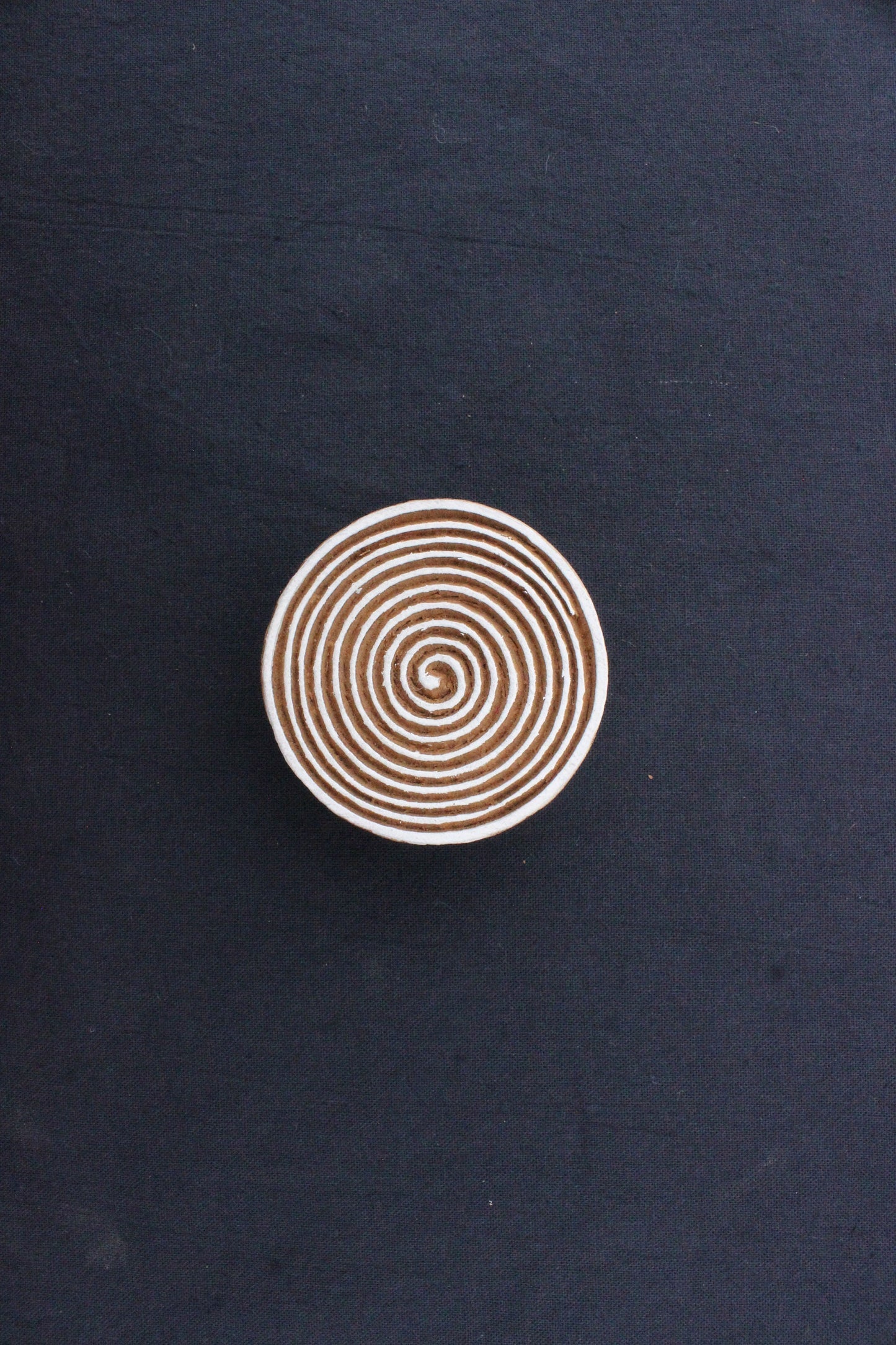 Round Block Stamp Circle Wood Block Stamp Carve Wooden Block Stamp Hand Carved Block Print Stamp For Printing Card Making Soap Making Stamp