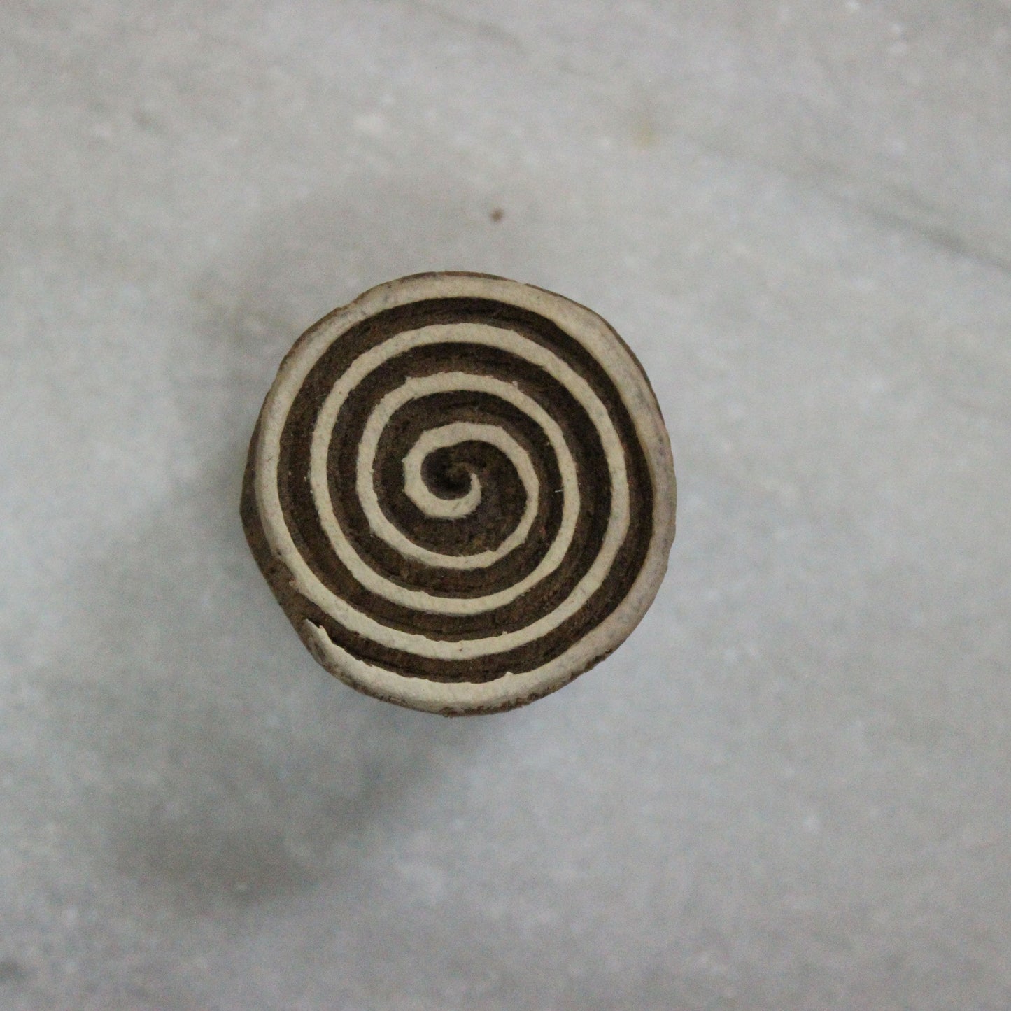 Round Block Print Stamp Hand Carved Fabric Stamp Circle Wood Block Stamp Indian Textile Block For Printing Card Stamp Soap Making Stamp